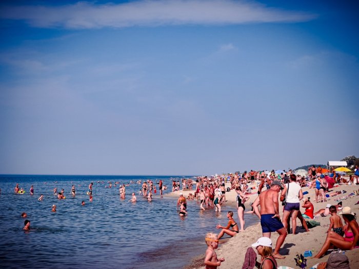 Последние дни лета в Янтарном! А вы успели на море в этом сезоне?