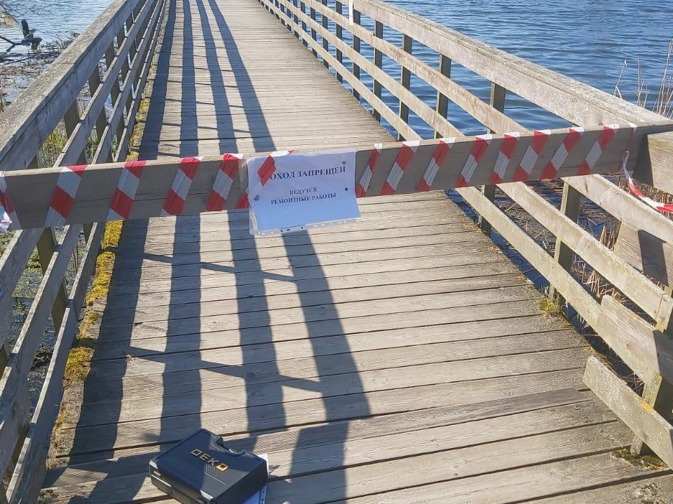 Ограничение движения по участку променада с 27 апреля 2024 года в Янтарном.