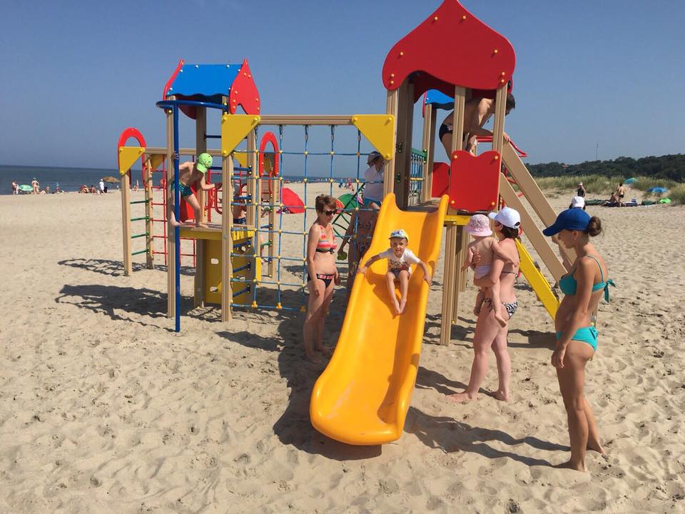 Пляж под голубым флагом