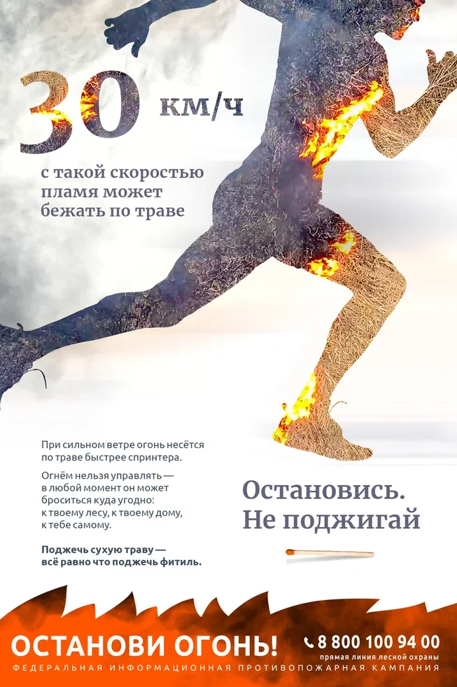 Важная информация о сбережении лесных ресурсов и недопущения выжигания сухой растительности.