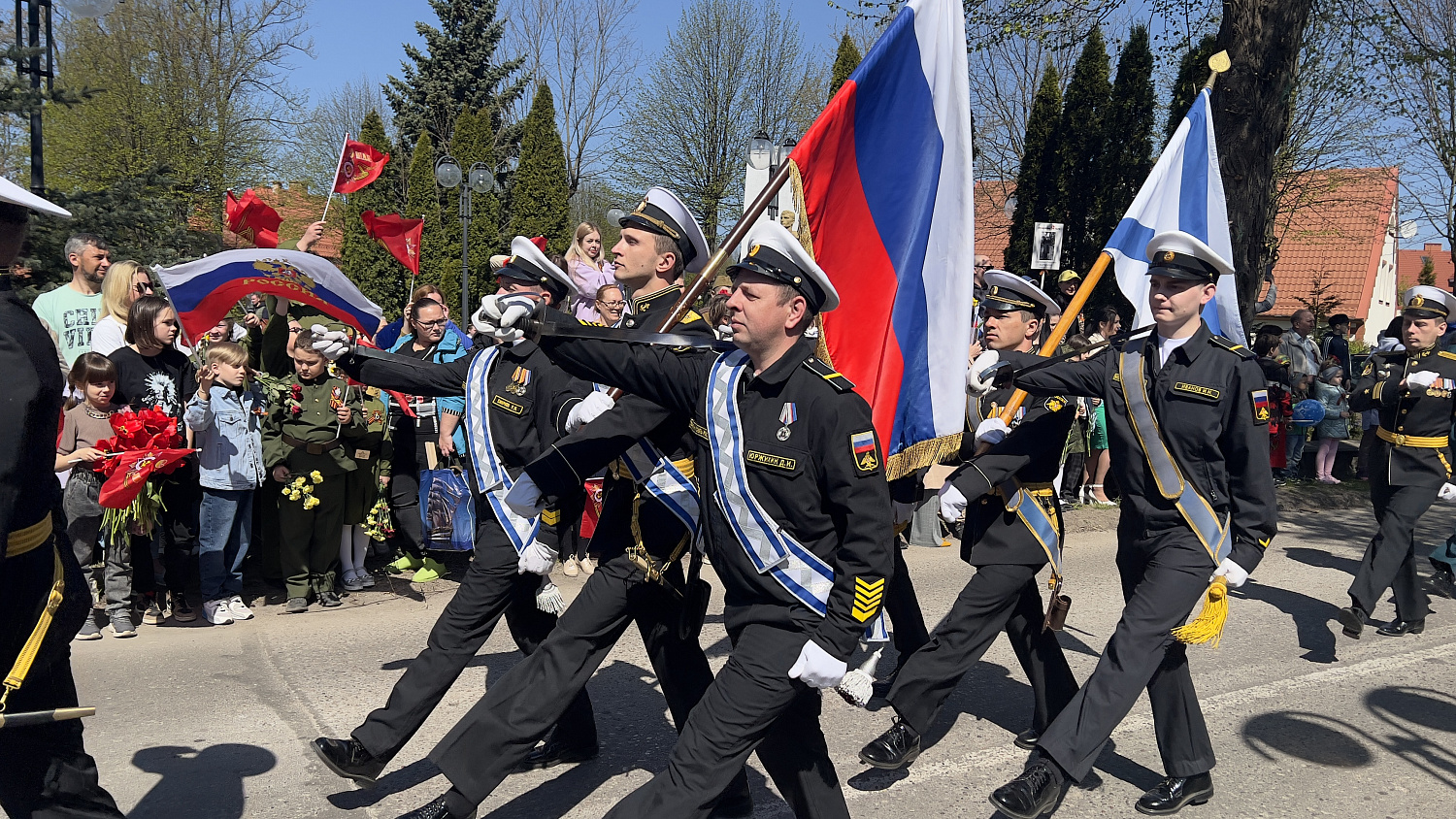 В Янтарном в минувшие праздничные выходные отметили 78-ю годовщину Победы советского народа в Великой Отечественной войне.