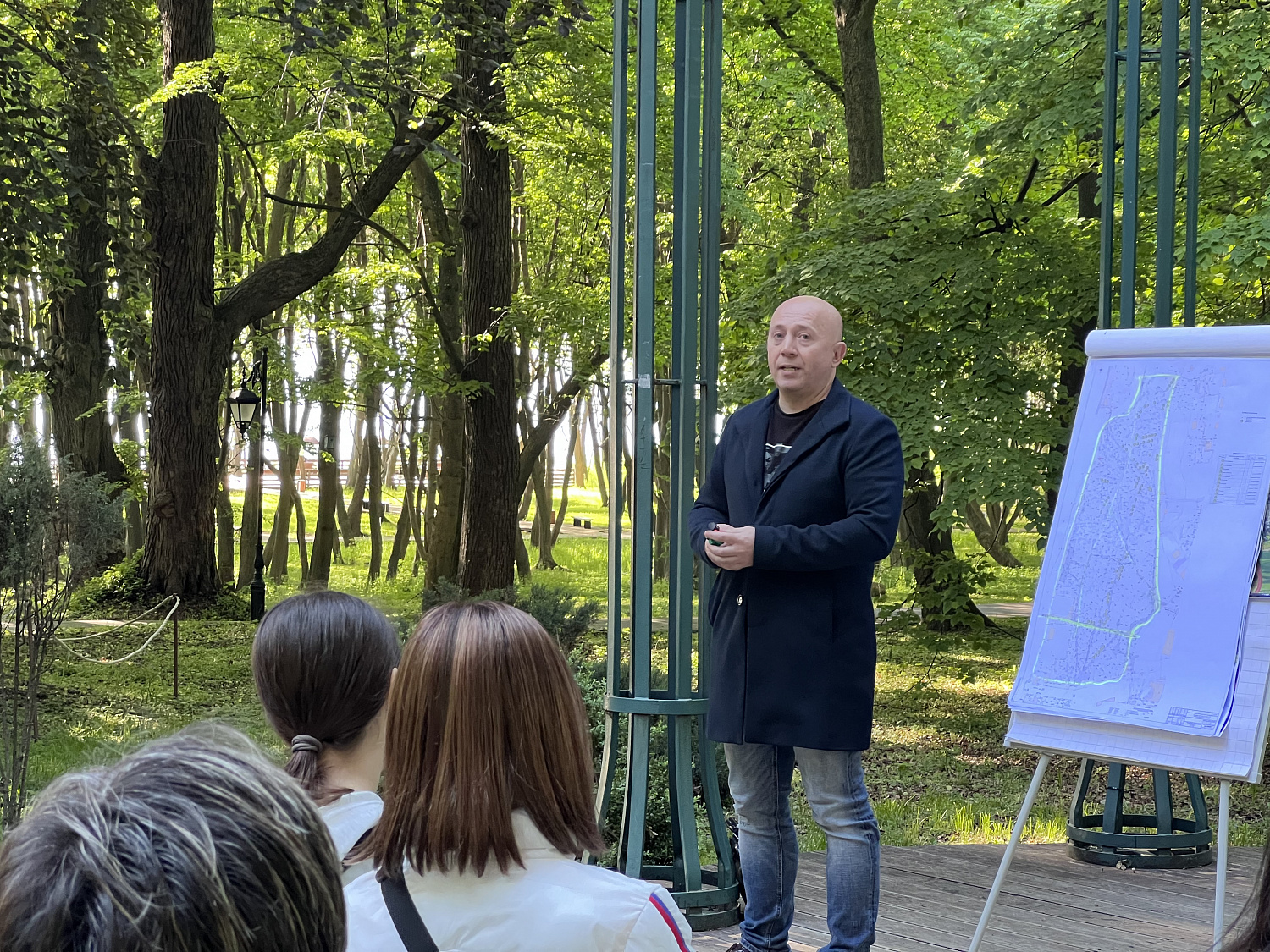 В минувшую пятницу обсудили концепцию развития парка им. Мориса Беккера. 